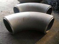 Coudière moulée EN 10253-2 Type A CS 45 DN15-DN1200 EU, raccord de soudure SCH 40 WPB, pression en pouces, trous de montage personnalisables