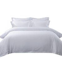 Drap de lit en coton égyptien personnalisé 250 300 400 600 Drap de lit design pour hôtel Linge de lit Ensemble de draps