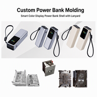 Kit Casing Power Bank DIY Daya Tinggi 100W PD 20000mAh untuk Baterai 21700 PCBA Enclosure Shell