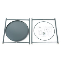 Table d'appoint minimaliste en métal, vente en gros directe d'usine, structure en fer, table basse multifonction pliable, mobilier de salon