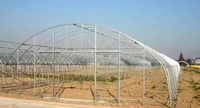 Serre tunnel de haute qualité, serre en plastique agricole personnalisée