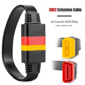 Câble d'extension OBD2 pour outils de serrurier Launch <span class=keywords><strong>X431</strong></span> <span class=keywords><strong>IDiag</strong></span>/Easydiag 3.0/<span class=keywords><strong>X431</strong></span> M-Diag/<span class=keywords><strong>X431</strong></span> V/V+/5C PRO - Product Image 1