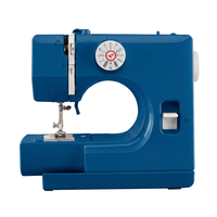 Máquina de Coser Eléctrica de Escritorio Mini UKICRA UFR-725 con 12 Puntadas y Componentes de Hierro, Fácil de Usar para Principiantes en el Hogar