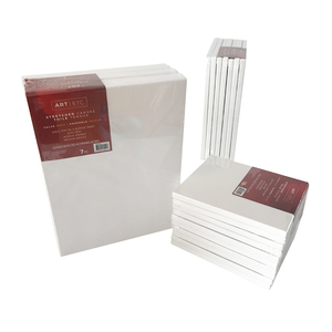 Paquete a granel lienzo <span class=keywords><strong>en</strong></span> <span class=keywords><strong>blanco</strong></span> imprimado, 100% algodón sin ácido, acrílico, pintura al óleo, <span class=keywords><strong>lienzos</strong></span> <span class=keywords><strong>para</strong></span> artista profesional, pintor Hobby - Product Image 2