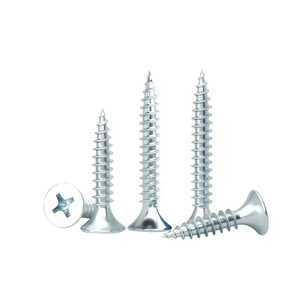 Tornillo Autorroscante de Zinc Amarillo Personalizado con Cabeza Avellanada Doble para Madera y Aglomerado - Product Image 5