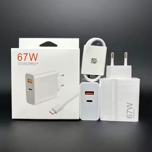 High Quality Super Fast Charger Wall <b>Adapter</b> for Xiaomi Huawei 67w 120w A+<b>C</b> Phone Charger with <b>Type</b> <b>C</b> Cable - Product Image 2