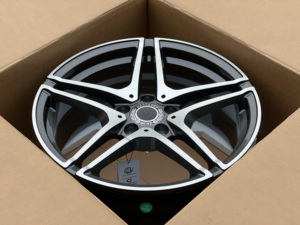 Jantes forgées en alliage d'aluminium en stock 8JX19 9JX19J 5*112 pour <span class=keywords><strong>Mercedes</strong></span>-Benz Classe E Classe C C260 E300 - Product Image 2