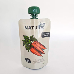 100g 250g Food Grade PE Gravure Printed Heat-<b>Seal</b> Security Spout Pouch for Jelly Juice Jam Coffee Liquids Children-Friendly - Product Image 5