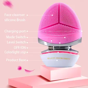 Deep Pore Cleansing Brush Facial Machine Siliconen Elektrische Schoon Gezicht Schoon Apparaat