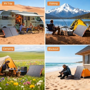 Cargador Solar Portátil Plegable Monocristalino de 100W con Certificación ALECTER, Alta Eficiencia y Ligero para Camping - Product Image 6