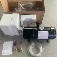 Compresseur d'air 12V 3L avec réservoir, kit de 4 trompettes inclus