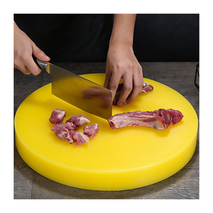 Bán nóng bảng nhỏ cắt cắt khối PE khuôn bằng chứng Thớt tròn tùy chỉnh bền vững dụng cụ nhà bếp bền - Product Image 2