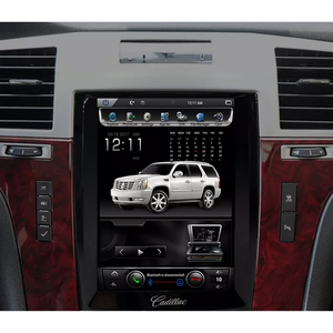 Lettore Video di navigazione GPS per auto Android 11 per Cadillac Escalade 2007 - 2014 unità principale Stereo 6G 128GB Tesla Style Carplay Radio - Product Image 1