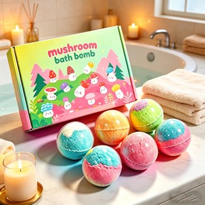 Set <span class=keywords><strong>de</strong></span> Regalo <span class=keywords><strong>de</strong></span> Bombas <span class=keywords><strong>de</strong></span> Baño con Aroma a Frutas, 12 Unidades <span class=keywords><strong>de</strong></span> 60g, Coloridas y Efervescentes, para <span class=keywords><strong>Bañera</strong></span>, Spa y Relajación, para Niños y Adultos - Product Image 6
