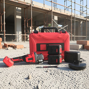 Santwell Cordless Brushless Angle Grinder with <b>Slide</b> Switch Battery-Powered for Wall Surface Conditioning - Product Image 3