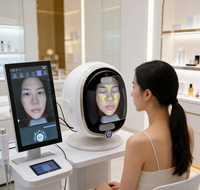 Système d'analyse faciale intelligent 2026 avec IA et miroir magique pour professionnels de la beauté – Modèle de bureau 21,5 pouces et 13,3 pouces