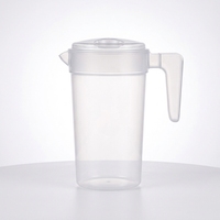 1200 ML Drinkware Ice Tea Kettle Bocal à boissons Jus de café Pichet à eau clair Pot en plastique Produits d'été personnalisés