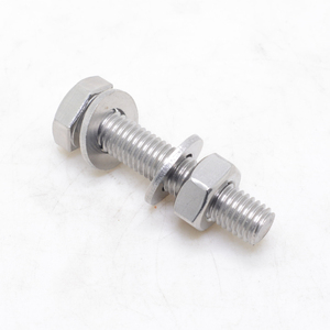 สลักเกลียวหัวกลม DIN931 สแตนเลสเกรด SS316 ขนาด M10x90 เกลียวครึ่งตัว พร้อมน็อต ผิวเรียบ - Product Image 5