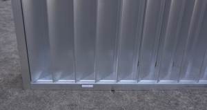 Feritoie in lega di alluminio sicure e robuste per pareti esterne regolabili con luci Decorative che bloccano le vendite dirette transfrontaliere - Product Image 5