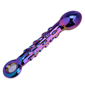 Vrouwen Masturbator Penis Kralen Koppels Vaginale Stimulatie Anale Butt Plug Crystal Seksspeeltjes Glas <span class=keywords><strong>Dildo</strong></span> Voor Vrouw - Product Image 3