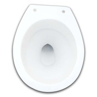 WC Sanitaire Salle de Bain Toilette Monobloc en Céramique Toilette Suspendue au Mur