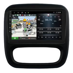 Autoradio Android DSP avec Lecteur DVD pour Renault Trafic <span class=keywords><strong>Opel</strong></span> <span class=keywords><strong>Vivaro</strong></span> <span class=keywords><strong>B</strong></span>, Navigation GPS, Lecteur Multimédia Vidéo avec Commande au Volant - Product Image 1