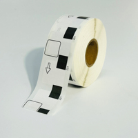 30 rouleaux d'étiquettes en papier thermique adhésif compatibles Brother Dk-11221 23mm*23mm*1000PCS, sans porte-étiquettes