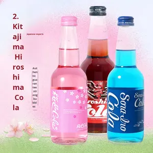Japonés importado <span class=keywords><strong>Saito</strong></span> Blue Cola baja en grasa Hiroshima Soda afrutado refresco botella de vidrio de gama alta Edición Limitada coleccionable - Product Image 2