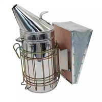 Chinabees nouvelle condition ensemble de 6 kits d'outils d'apiculture comprenant un fumeur de ruche et un accessoire de brosse d'abeille pour l'apiculture