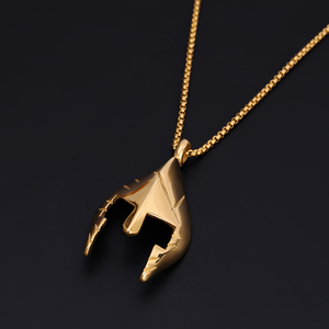 Colgantes para Casco, Collares para Hombre y Mujer, Chapados en Oro/Rosado/Negro, Joyería de Acero Inoxidable, Estilo Vikingo, Acier Inoxydable, Bijoux - Product Image 3