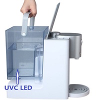 Module de purification d'eau LED UVC à puce Pogo mobile, lentille en verre de quartz, télécommande, germicide instantané, pour bureau