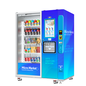Distributeur automatique de snacks à écran tactile 2026 avec paiement automatique par carte de crédit - Product Image 1