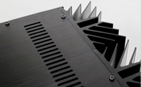 Boîtier en tôle d'aluminium sur mesure pour mini-ordinateur PC, boîtier mince Mini ITX, amplificateur audio haut de gamme