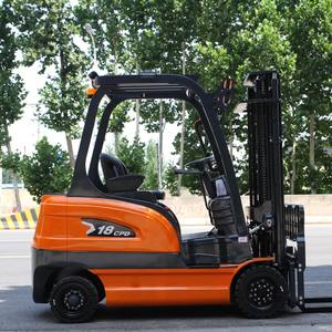 מלגזה חשמלית עם משקל מטען מקסימלי של 1 טון גובה הרמה המרבי של 4 מטר - Product Image 2