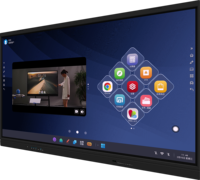 Android 14 Active boards 4K Pizarra interactiva multitáctil con cámara OPS y micrófono