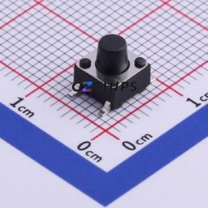 TS-1095S-A6B3-C2D1 Tactile Switch SMD-4P,6x6mm Switch Single Pole Single Throw Round Button 2.5N 6mm - Product Image 1
