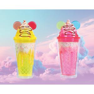 Bicchiere per gelato soft Macarons - Giallo - Product Image 2