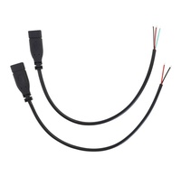 Kabel USB C Tipe C ke Ujung Terbuka Tanpa Pelindung, Mendukung OEM USB2.0