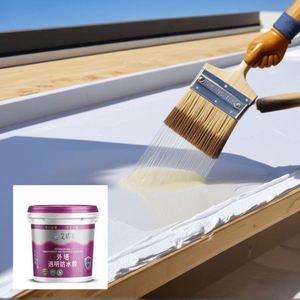 ADW ADW-1 Pintura Adhesiva Transparente de Alta Elasticidad, Resistente a los Rayos UV, Ecológica, Impermeable, para Reparación de Grietas en Techos y Paredes - Product Image 1