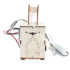 Kit d'extincteur automatique DIY OKYN-G5763, projet scientifique en bois avec capteur de chaleur pour enfants, cadeau éducatif - Product Image 3
