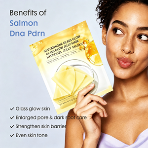 Masque Gel au Collagène Exfoliant Doux Acide Lactique Adoucit la Kératine Niacinamide Estompe les Taches Inégales Multi-Peptides Masque Anti-Âge - Product Image 3