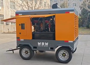 Wbw 15m3/PHÚT 13bar 530cfm máy nén di động di động DIESEL Máy nén khí trục vít quay 188psi để khoan - Product Image 4