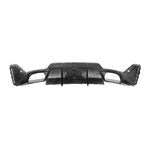 Diffuseur de pare-chocs arrière en fibre de carbone véritable Lumière LED Nouveau diffuseur de mise à niveau automatique Style <span class=keywords><strong>TK</strong></span> pour BMW Série 3 G20 Sports LCI 2023-IN - Product Image 4