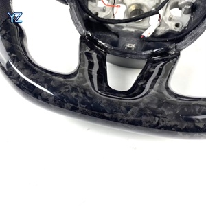 Volant de course personnalisé YZ en fibre de carbone forgée avec LED pour <span class=keywords><strong>Dodge</strong></span> Hellcat Charger <span class=keywords><strong>Challenger</strong></span> SRT <span class=keywords><strong>RT</strong></span> - Product Image 3