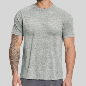 Camisetas Deportivas Casuales Lisas de Alta Calidad Personalizadas LEKEPAI, Camisetas Transpirables de Secado Rápido sin Costuras para Gimnasio y Fitness para Hombre - Product Image 4