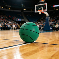 Ballon de basket silencieux en PU portable, ballon en mousse élastique silencieux pour la salle de sport, le salon, les enfants, les sports et les divertissements en intérieur HLLFOAM