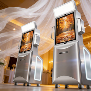 Photomaton professionnel de qualité supérieure avec écran tactile et imprimante pour événements et fêtes - Product Image 1