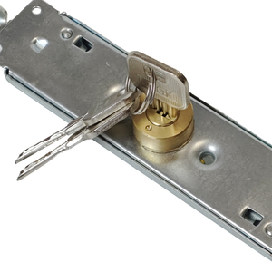 <span class=keywords><strong>Serrure</strong></span> <span class=keywords><strong>de</strong></span> volet roulant en métal galvanisé avec cylindre en laiton pour <span class=keywords><strong>garage</strong></span> et entrepôt - Product Image 4