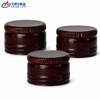 Bouteille en verre marron pour conservateurs liquides avec bouchon inviolable – Vente en gros