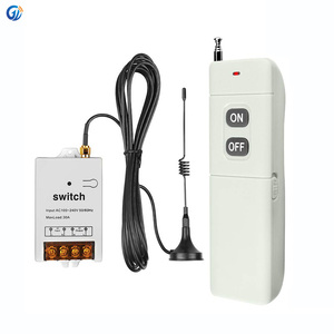 Dài phạm vi 3000m AC <span class=keywords><strong>120</strong></span> Volt 30A Relay on off 433MHz RF chuyển đổi không dây 220V không dây từ xa chuyển đổi 220V điều khiển từ xa chuyển đổi - Product Image 1